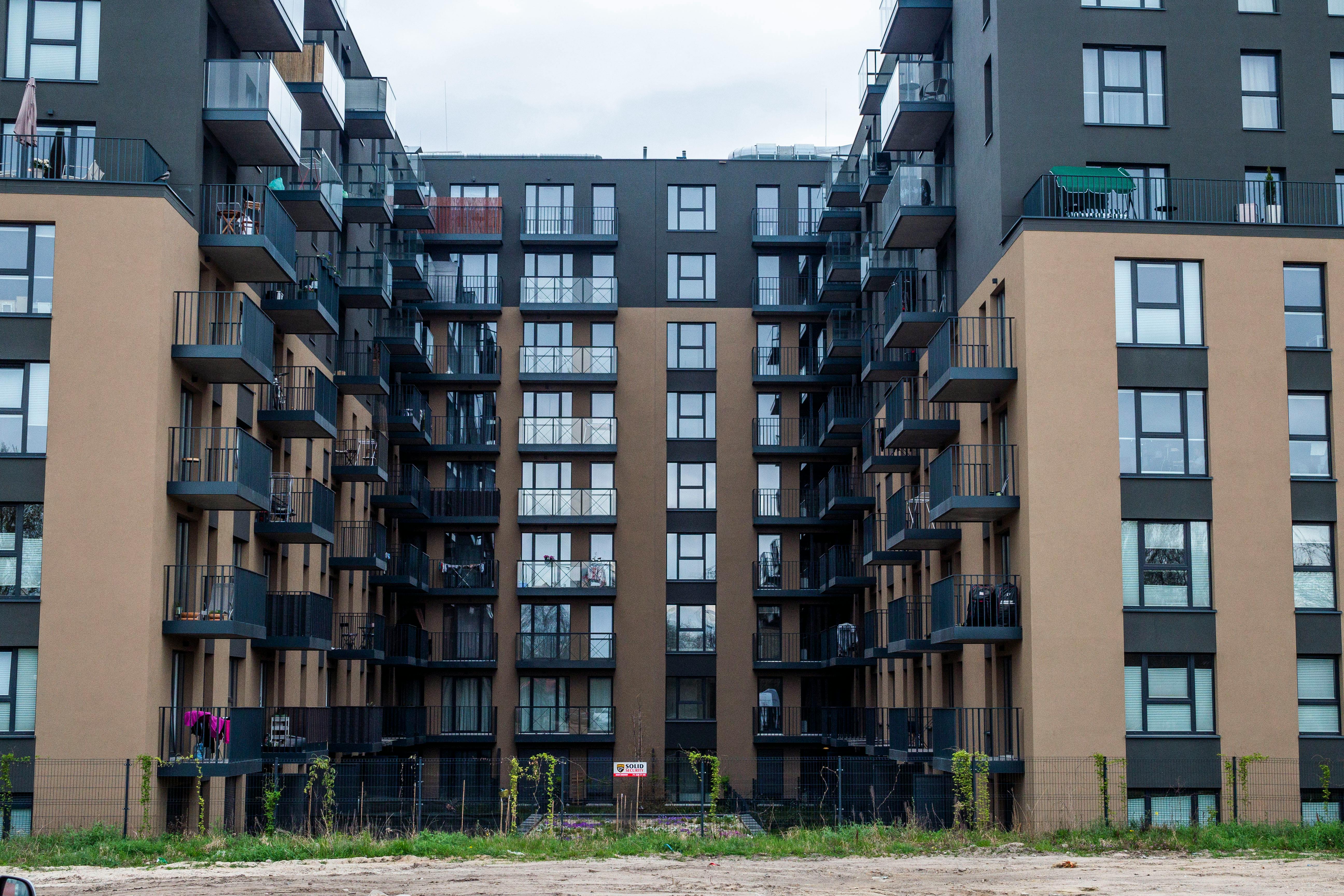 Modern apartment exterior suitable for professional property management